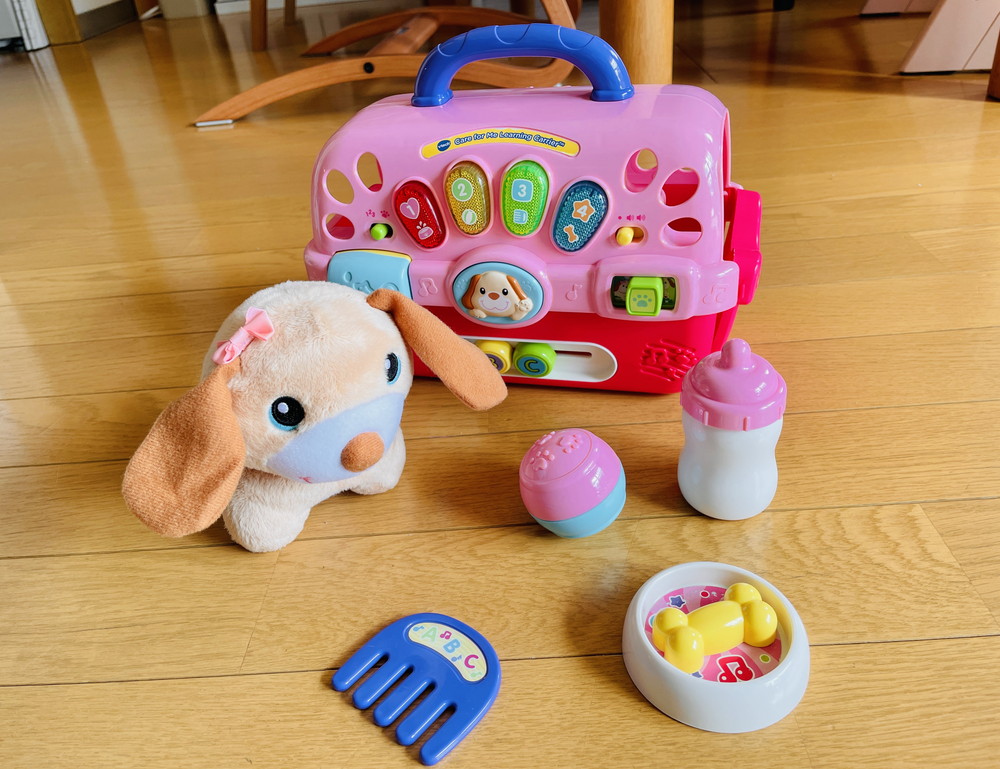 Care for Me Learning Carrier（VTech）トイサブ1歳、2歳、3歳頃のレンタルおもちゃ